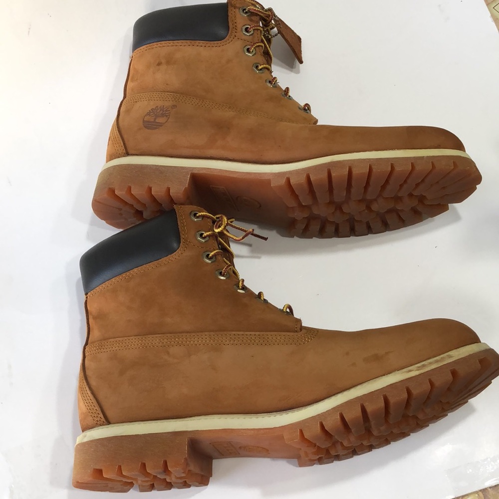 Timberland Waterproof Leather Men’s Boots Sz 11 - Picture 9 of 16